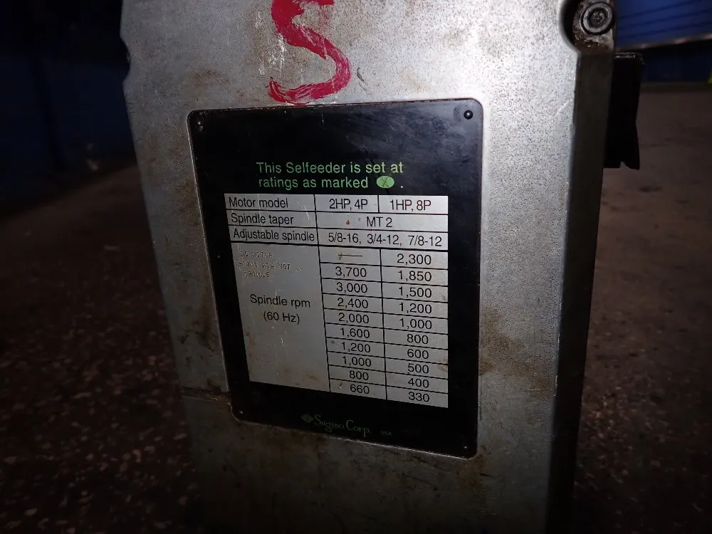 Selfeeder 3 Hp Drilling Unit - Sn6lu