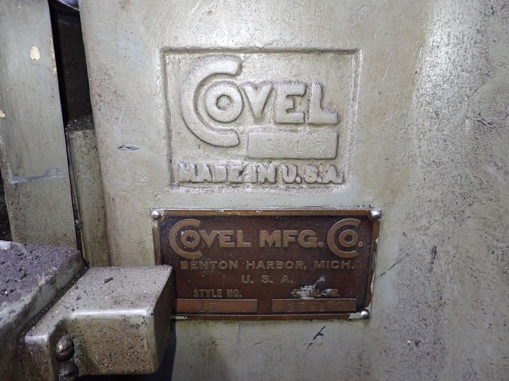 Covel Mfg Surface Grinder