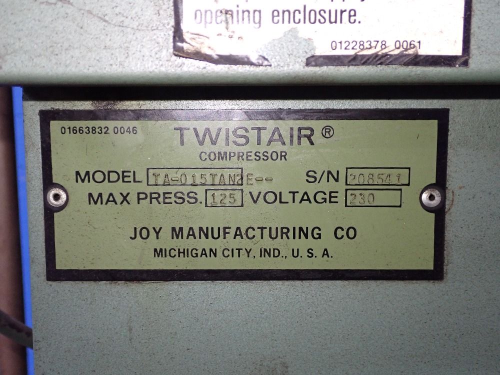 Joy Manufacturing Air Compressor