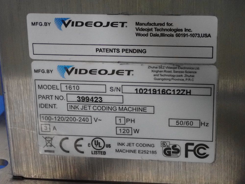 Videojet Inkjet Printer