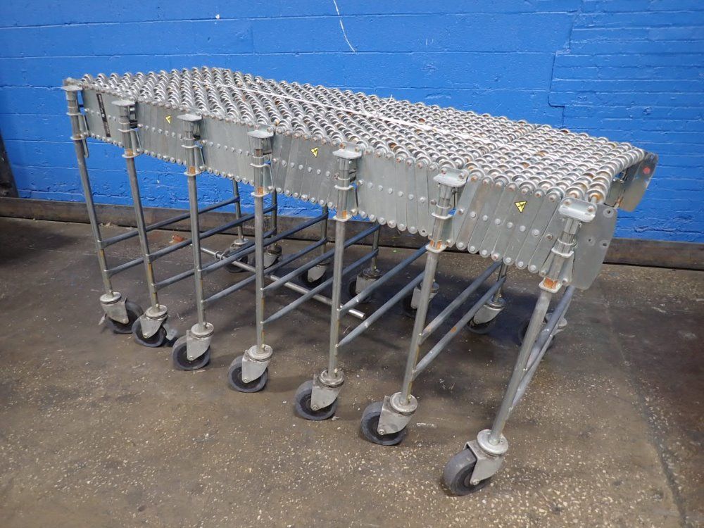 Flexible Material Handling Accordion Skate Conveyor