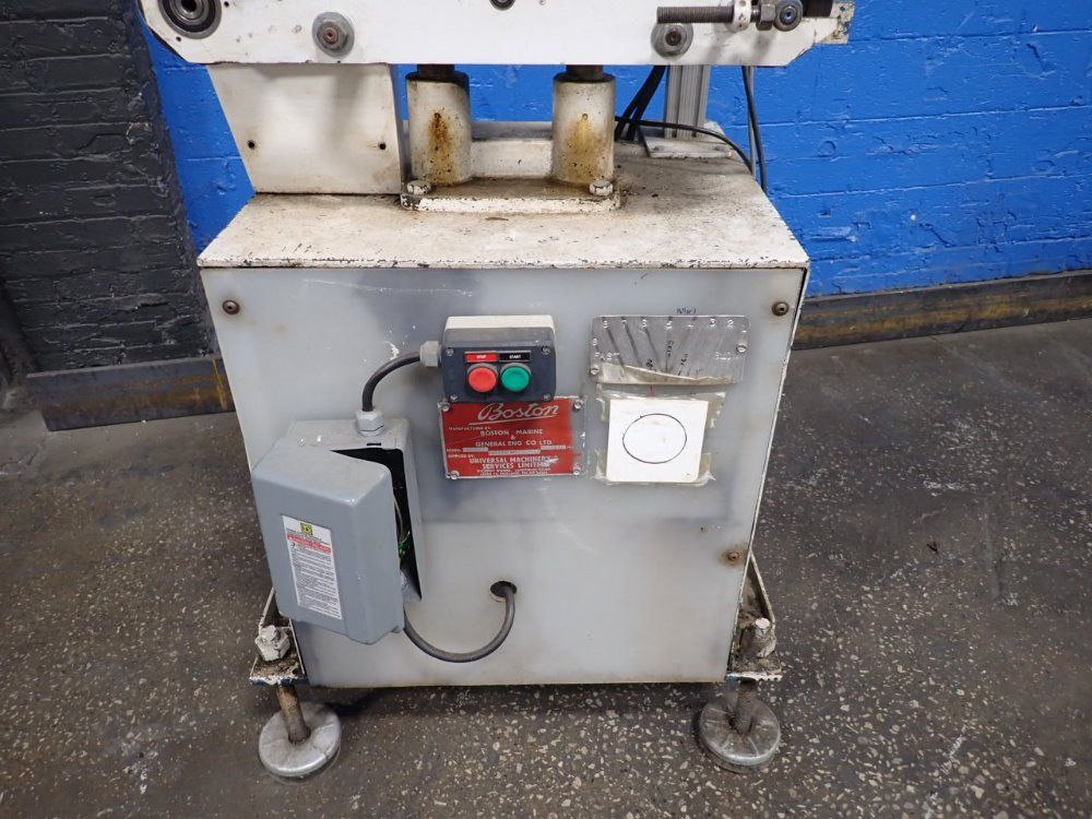 Boston Marine & General Eng Co 3 1/2"x22"x6" Universal Take-off Machine - D