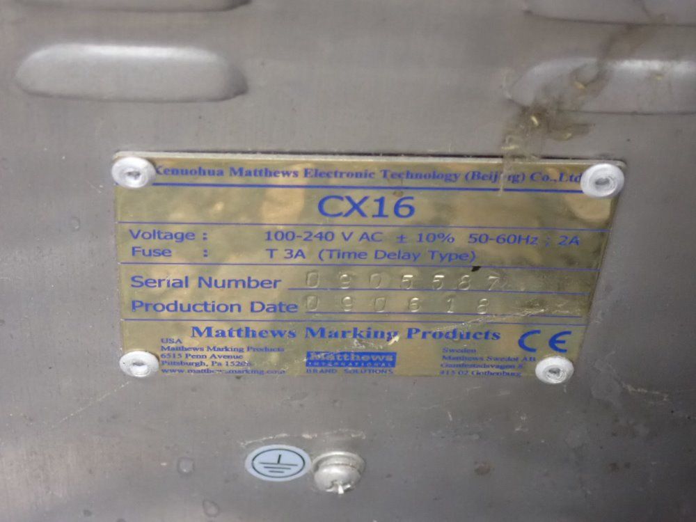 Matthews Marking Products Marking System