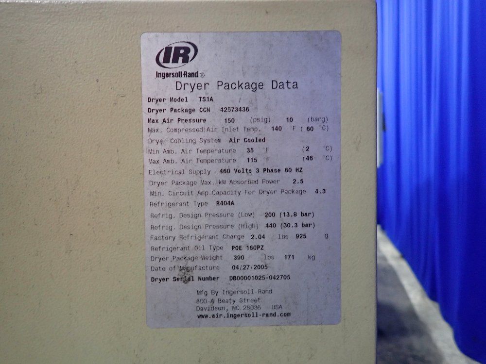 Ingersoll Rand Air Dryer