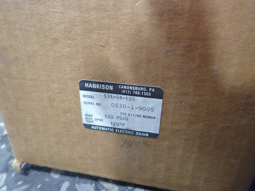 Hankinson Automatic Electric Timed Drain