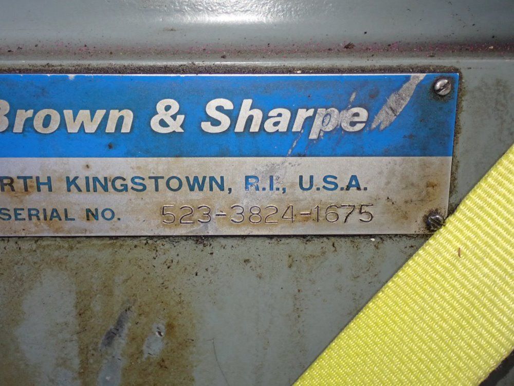 Brown  Sharpe Brown  Sharpe 824 Techmaster Surface Grinder