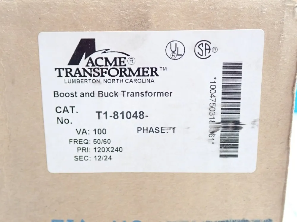 Acme Transformer Boost And Buck Trasnformer - T1-81048