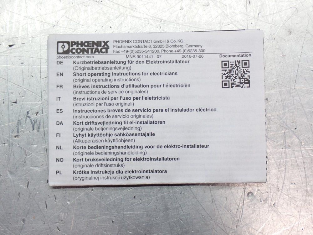 Phoenix Contact Safety Relay - Psr-scp-24uc/esam4/8x1/1x2