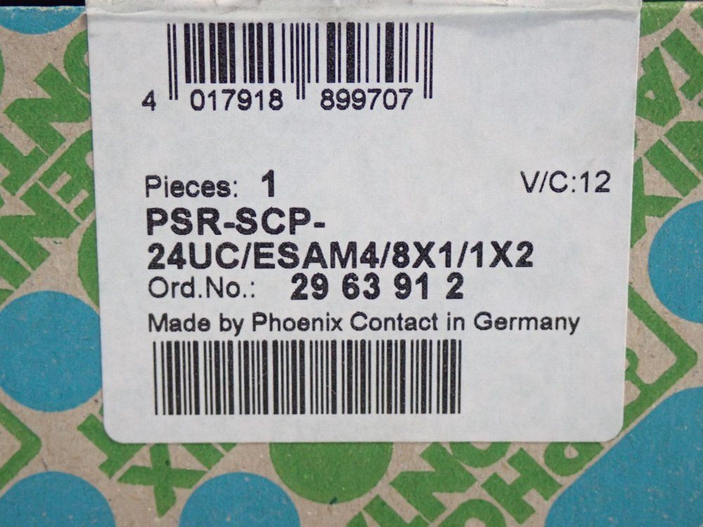 Phoenix Contact Safety Relay - Psr-scp-24uc/esam4/8x1/1x2