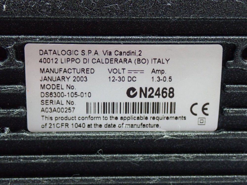 Datalogic Laser Bar Code Scanner