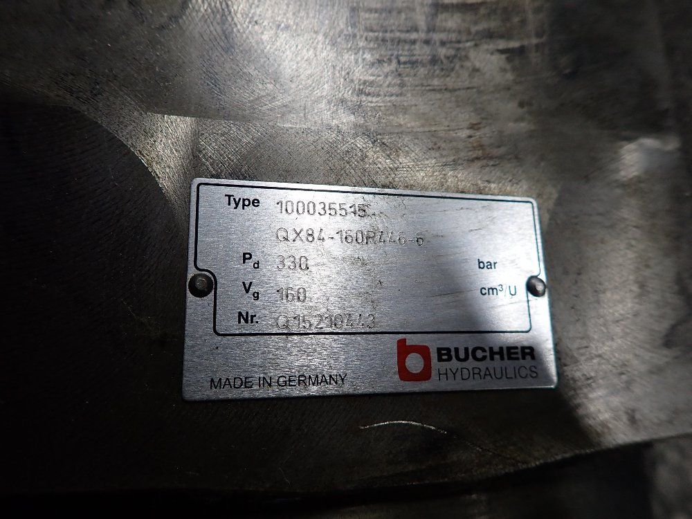 Bucher Hydraulic Pump