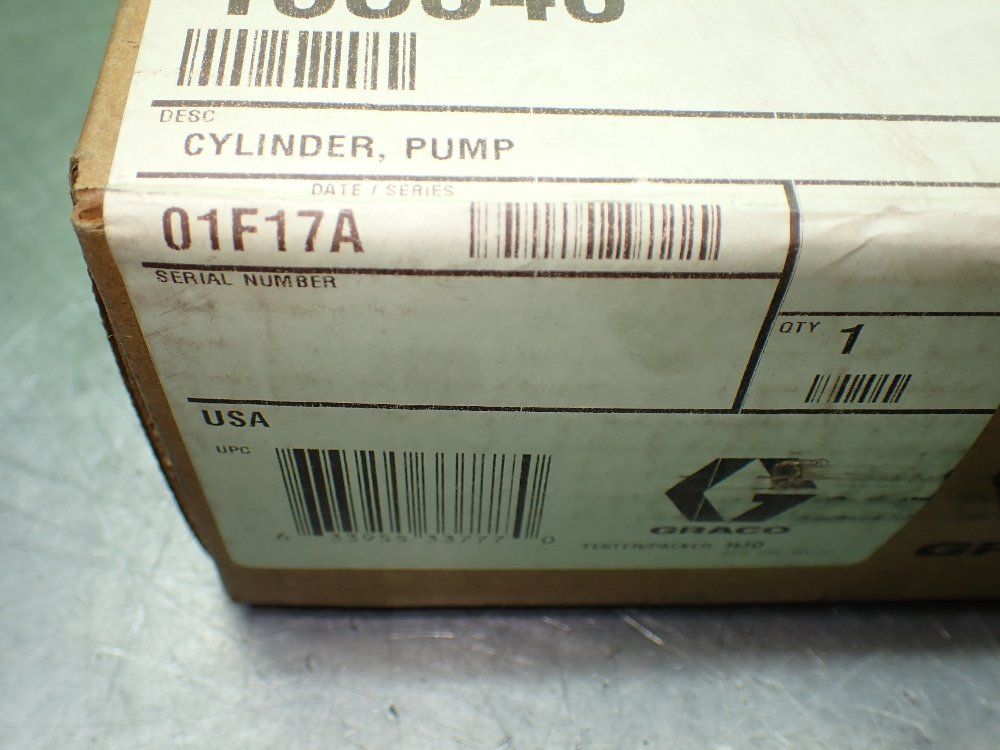 Graco 01f17a Chrome Pump Cylinder - 183048