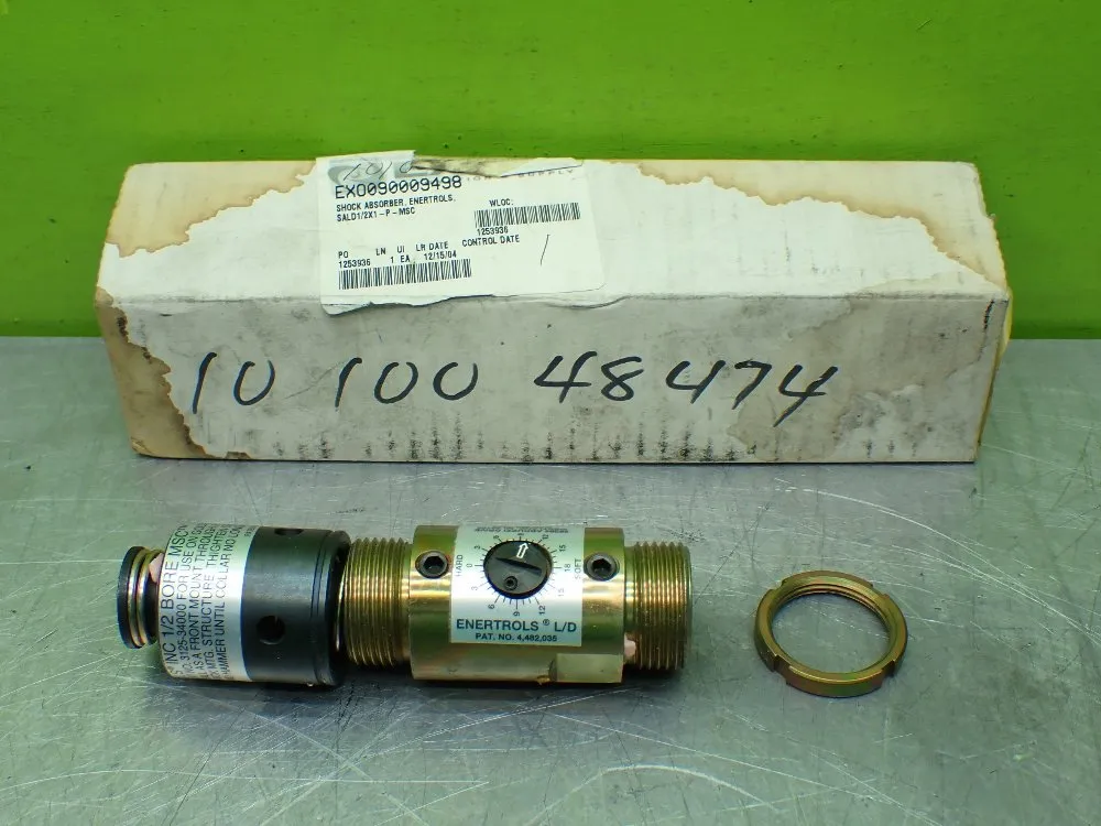 Enertrols Exo090009498 Industrial Shock Absorber. - Sald1/2x1-p-msc