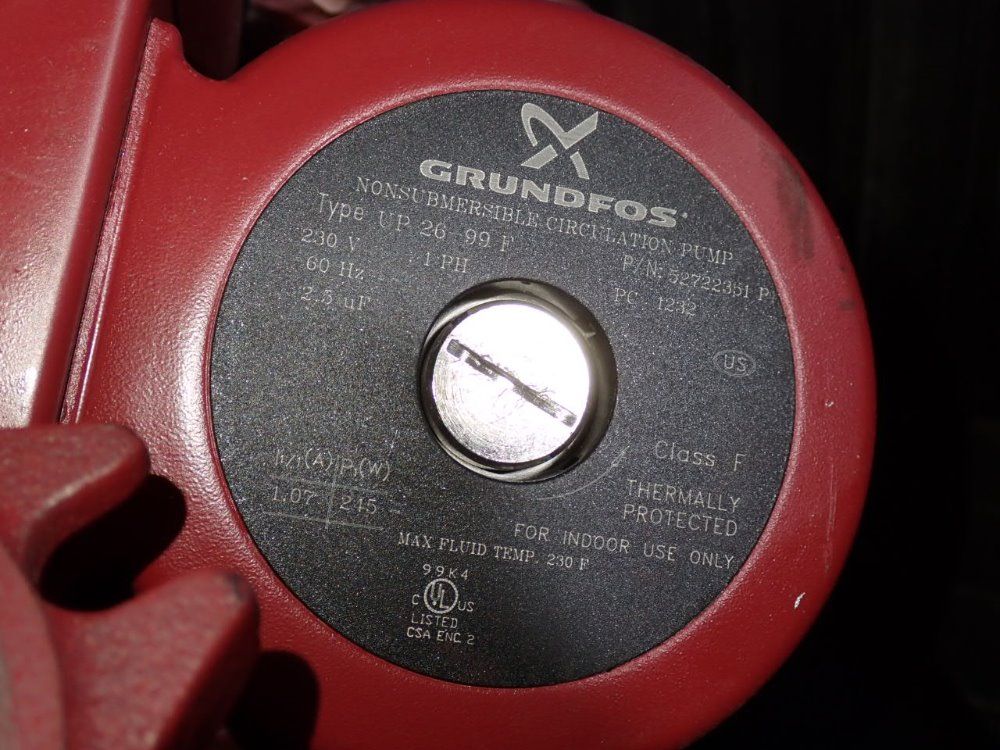 Grundfos Non Submersible Circulation Pump