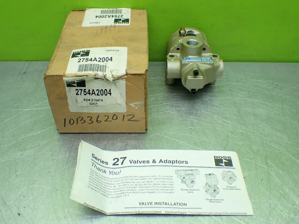 Ross Pressure Control 3way Pneumatic Valve