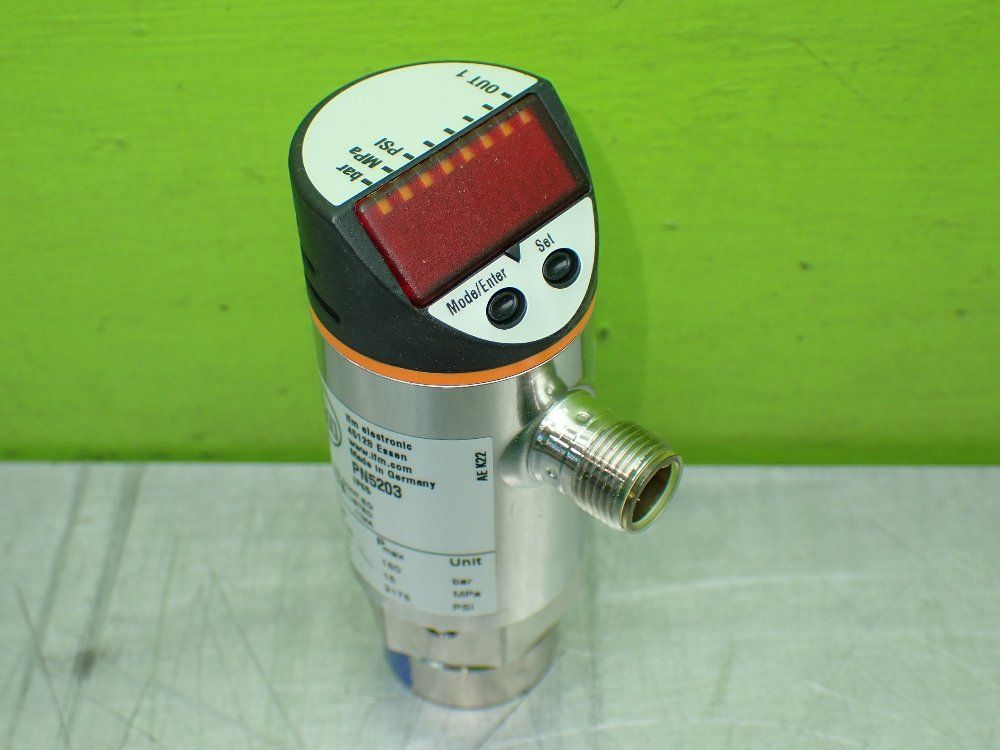 Ifm Pn-025-rbn14-hfpkg/us/ /v Pressure Sensor With Display - Pn5203