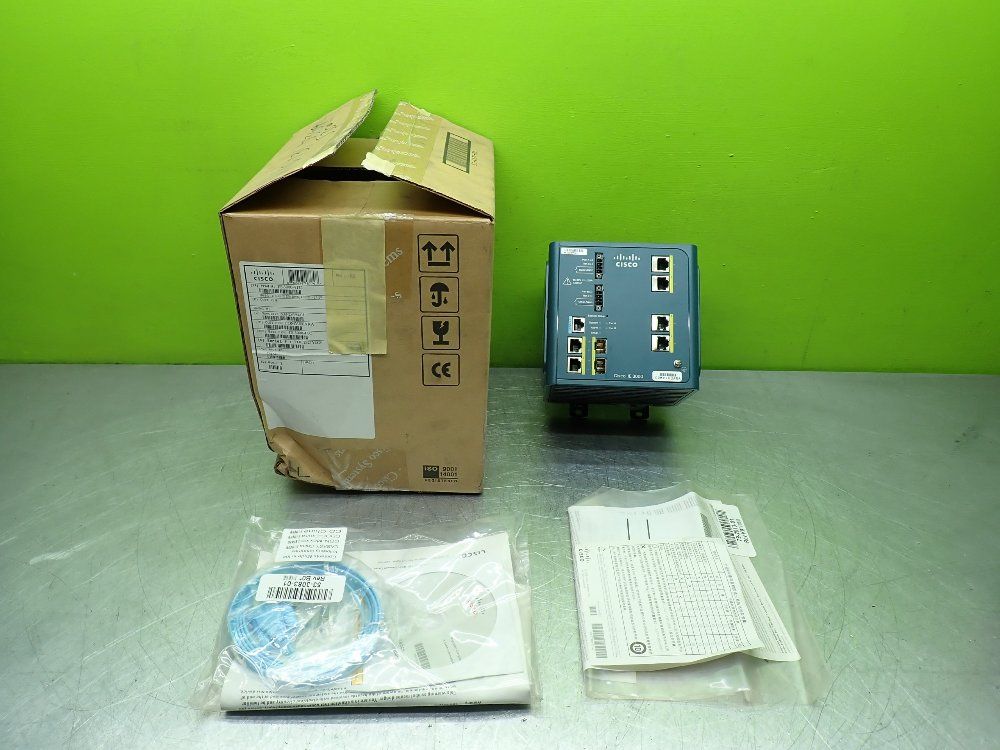 Cisco Industrial Ethernet Switch. - Ie-3000-4tc