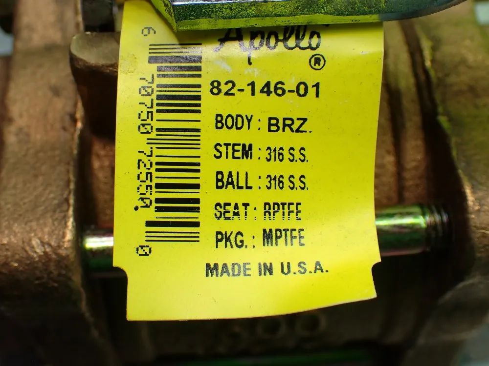 Apollo 1-1/4" Full Port Ball Valve. - 82-146-01