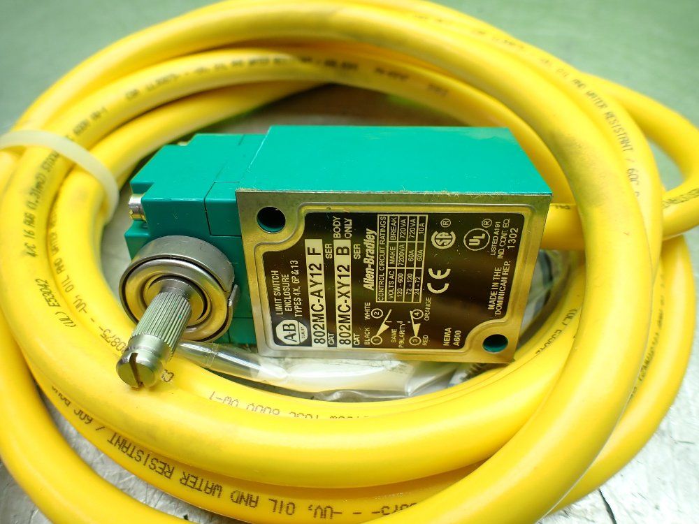 Allenbradley Corrosion Resistant Prewired Limit Switch