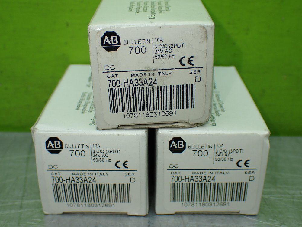 Allen-bradley 3 Style General Purpose Relays - 700-ha33a24