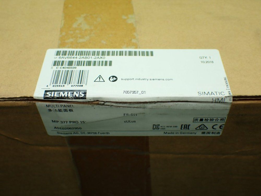Siemens Multipanel Operator Panel