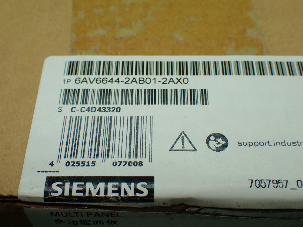 Siemens Multipanel Operator Panel