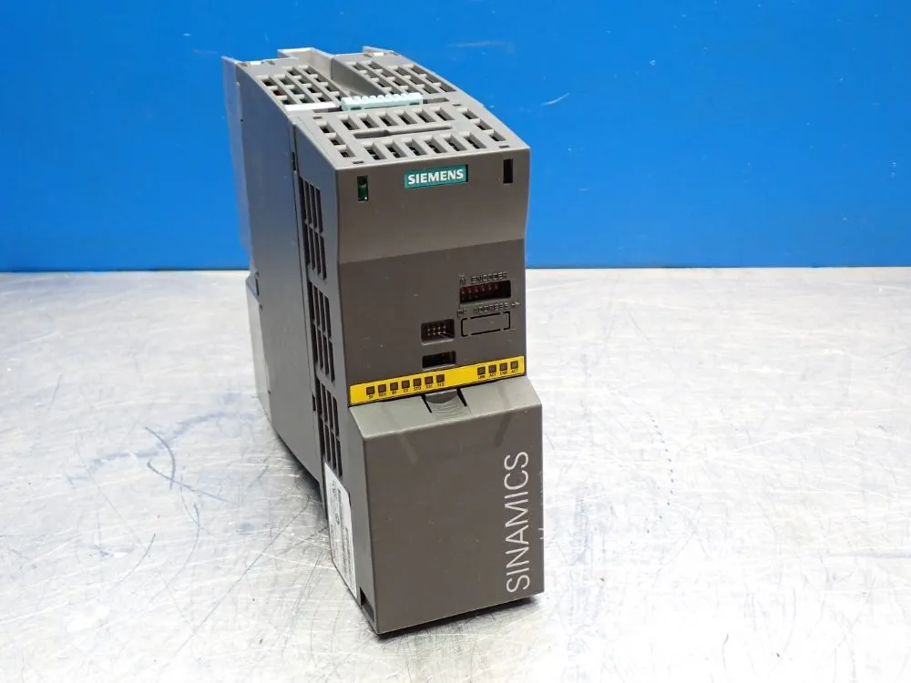 Siemens 0.5hp Sinamics Power Module 240 Ver.b01 - 6sl3224-0be13-7ua0