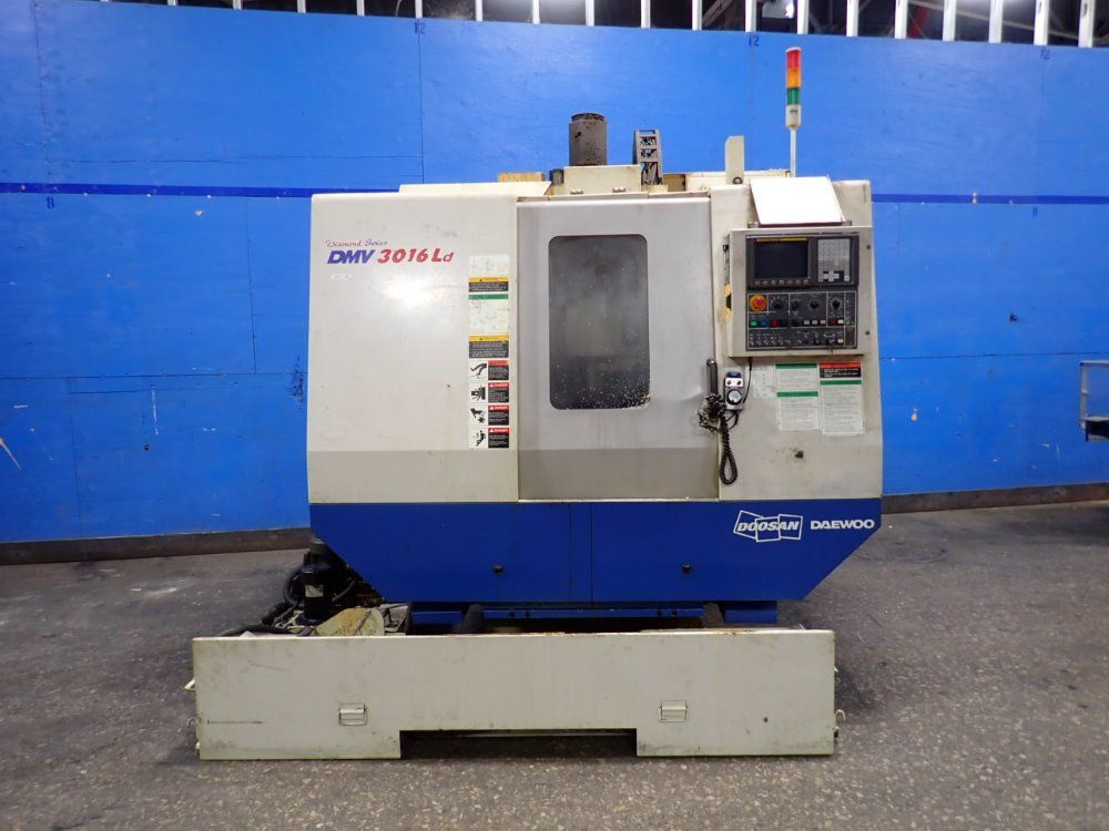 Doosan Doosan Dmv3016ld Cnc Vmc