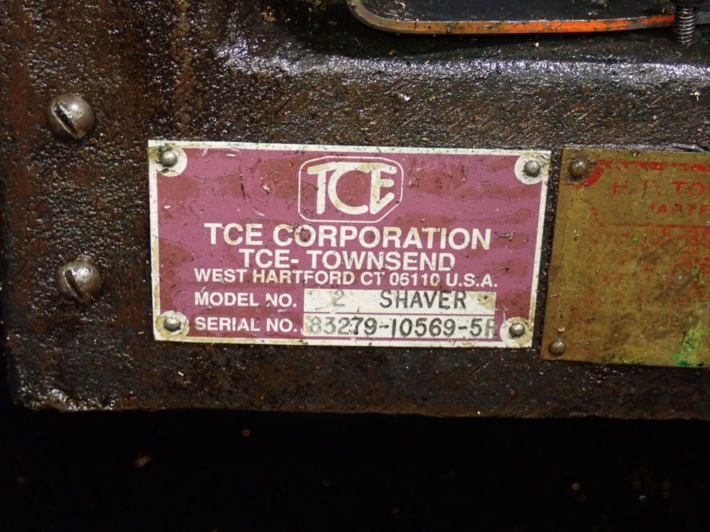 Tce Corporation Bolt Shaver - 2 Shaver