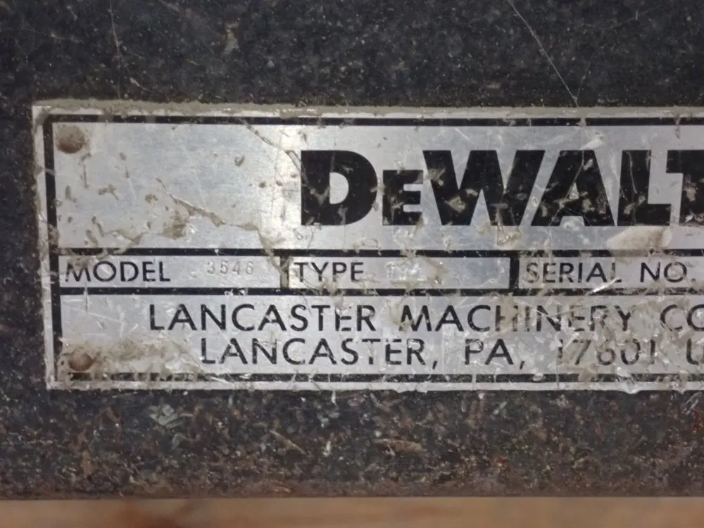 Dewalt Radial Arm Saw