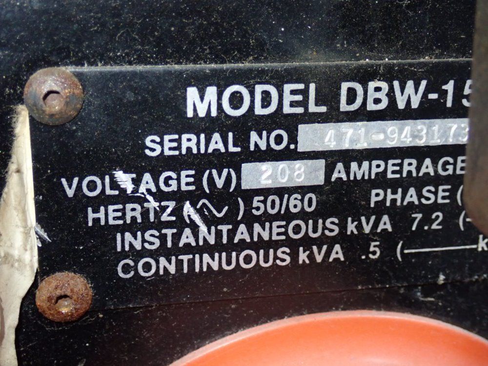 Doall Blade Welder