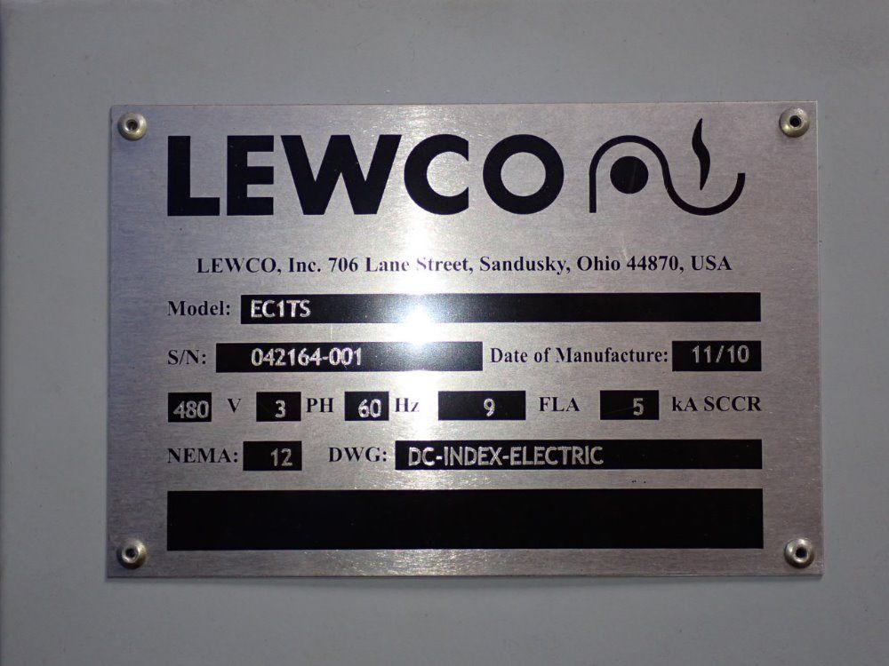 Lewco 2010 Lewco Ec1ts Oven