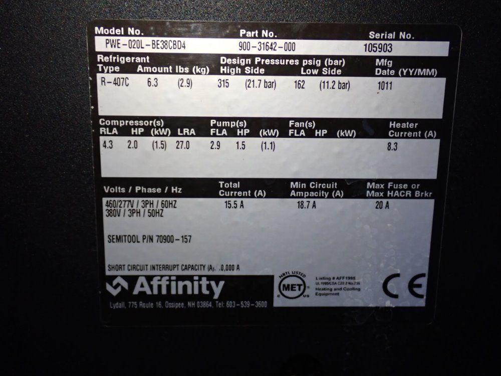 Affinity Chiller