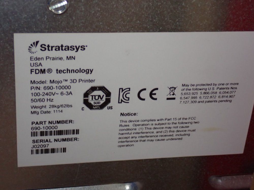 Stratasys 3d Printer