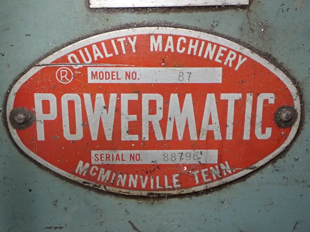 Powermatic Powermatic 87 Vertical Band Saw