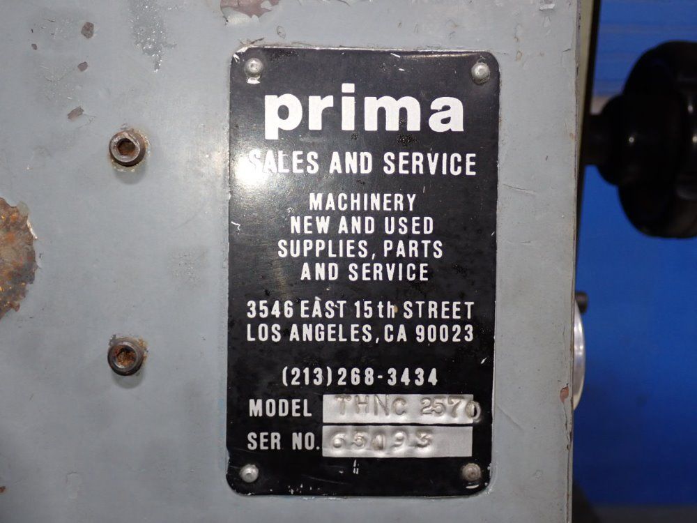Prima  Prima  Thnc 257 Traveling Head Press
