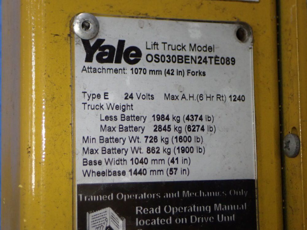 Yale Order Picker