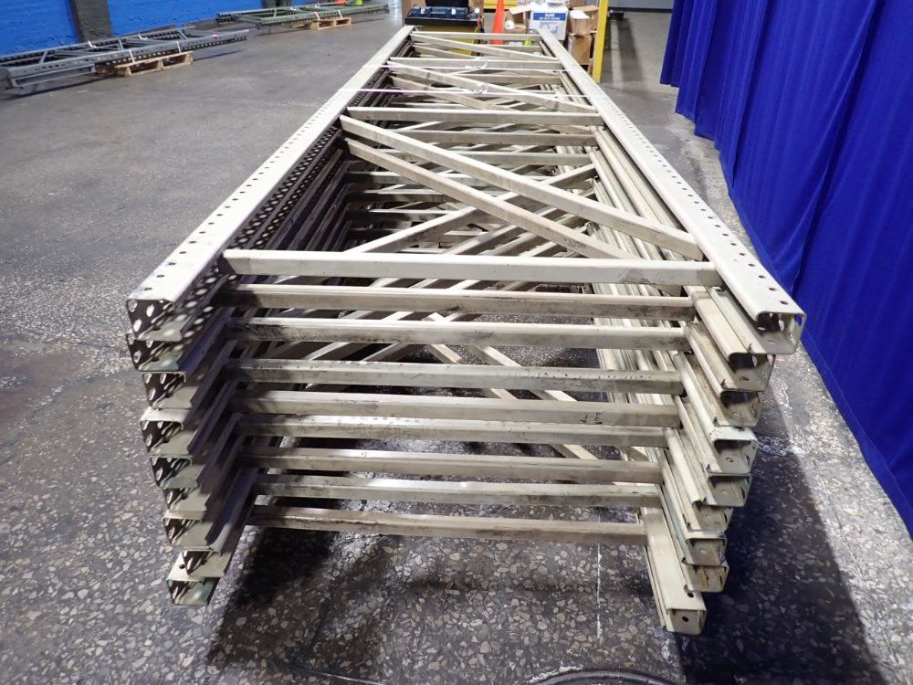 42" X 180" Pallet Racking Uprights - Teardrop