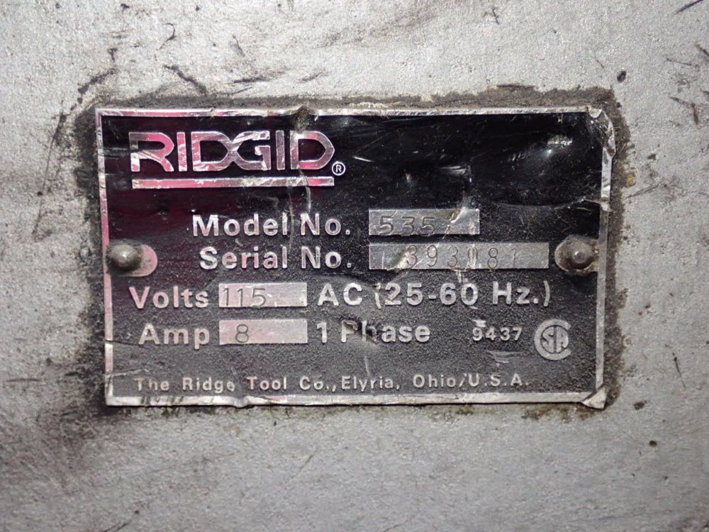Ridgid Ridgid 535 Pipe Threader