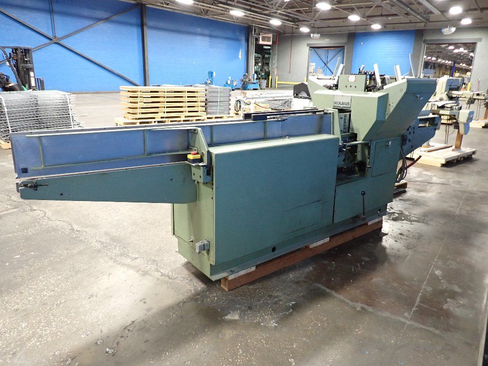 Kolbus 1989 Kolbus Va 430 End Papering Machine