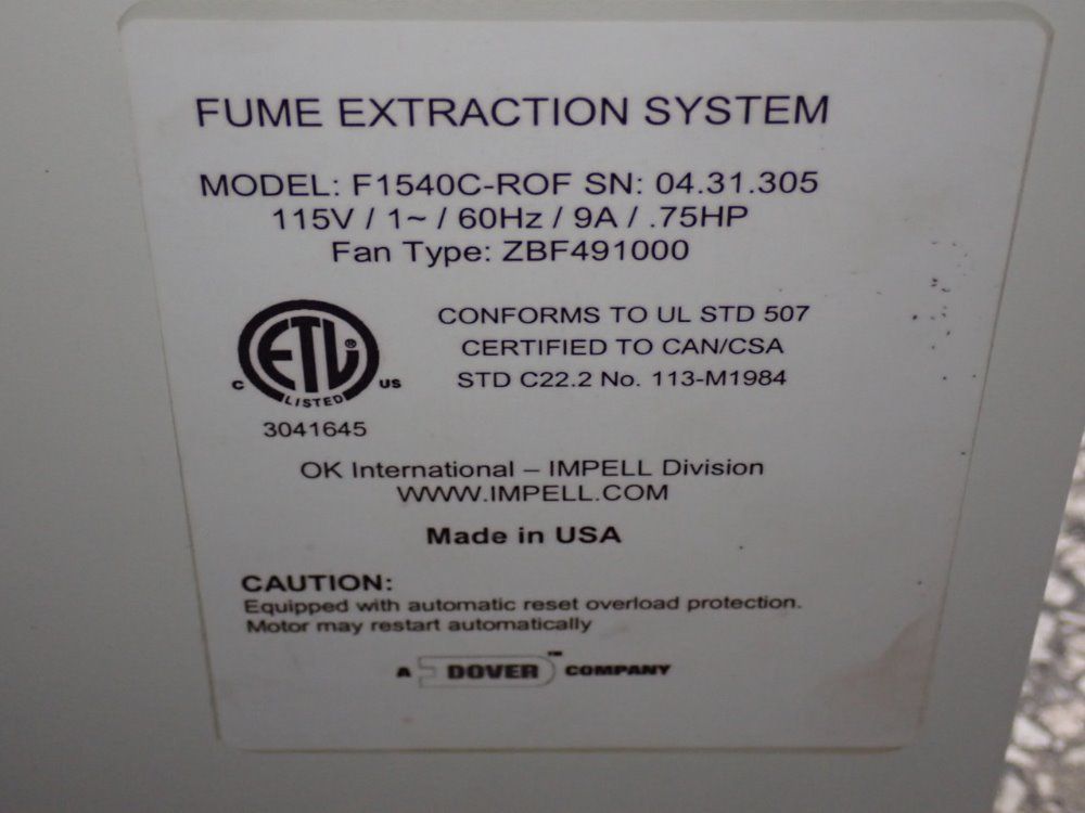 Impell Fume Extractor