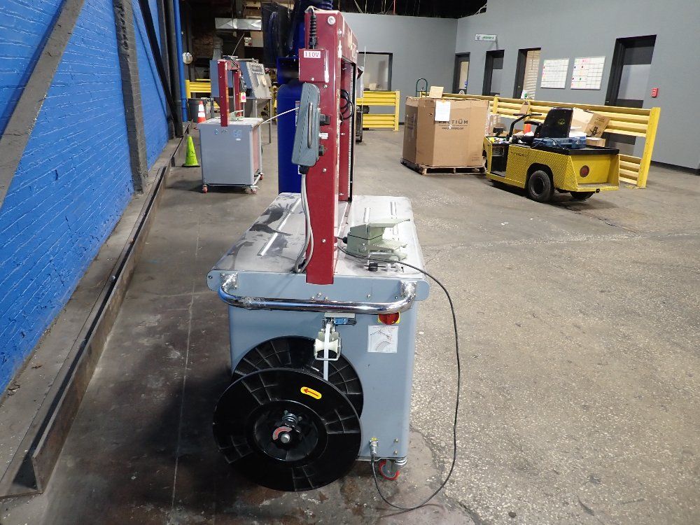 Pac 2020 Pac Sm65 Automatic Strapping Machine