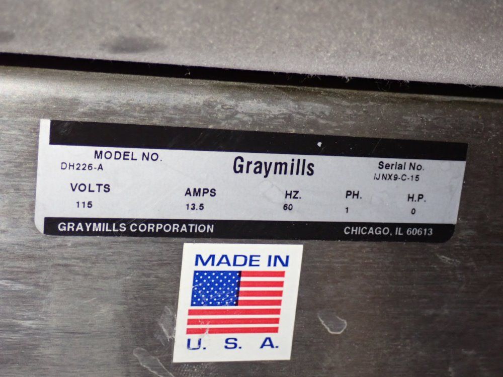 Graymills Parts Washer