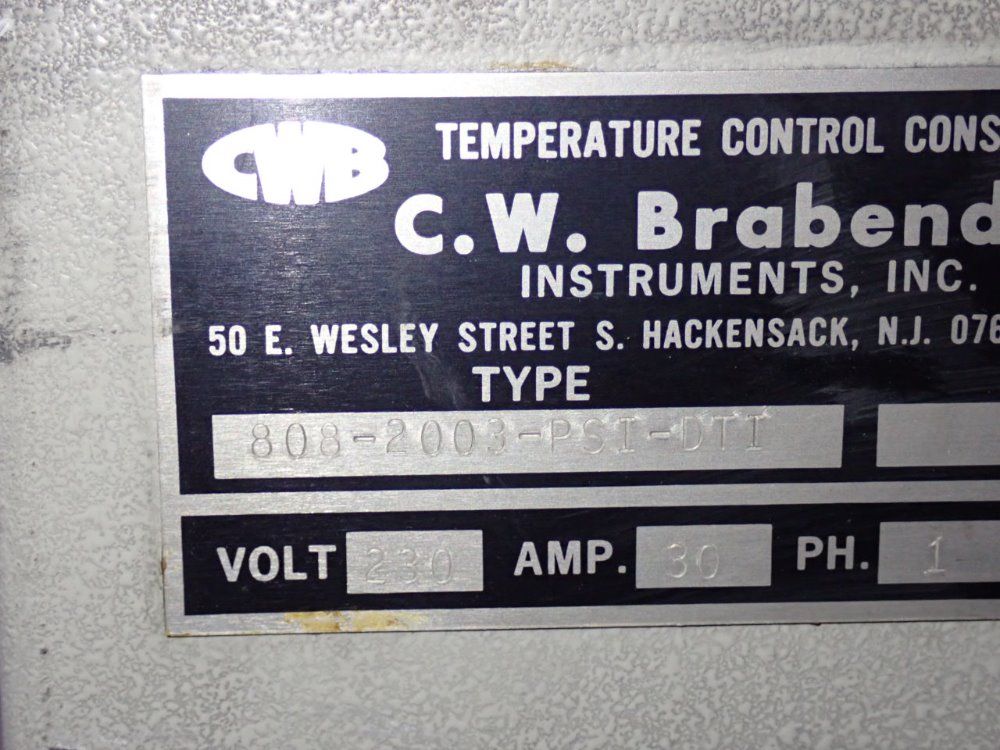 C.w. Brabender Controller - 803-2003-psi-dti