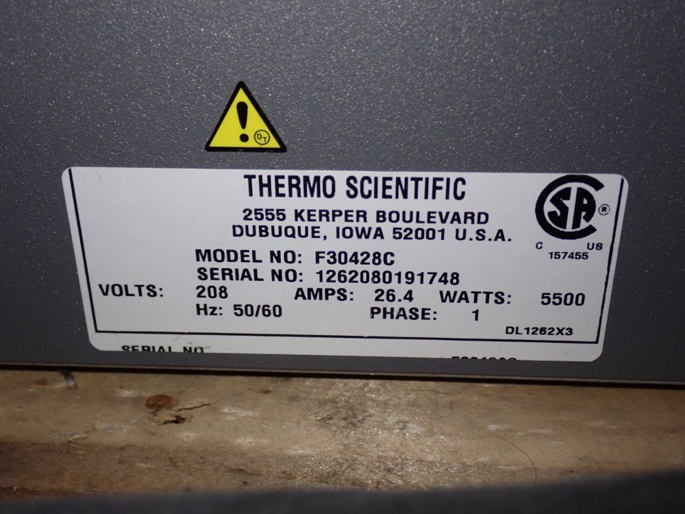 Thermo Scientific Furnace