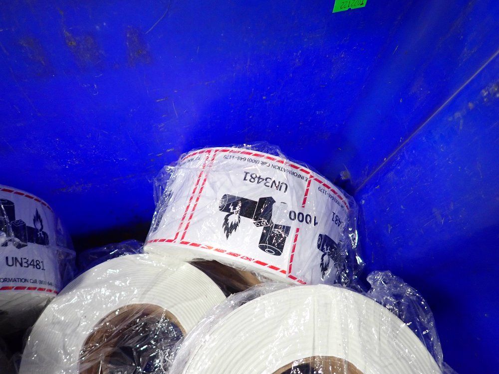  Lithium Ion Battery Handling Labels