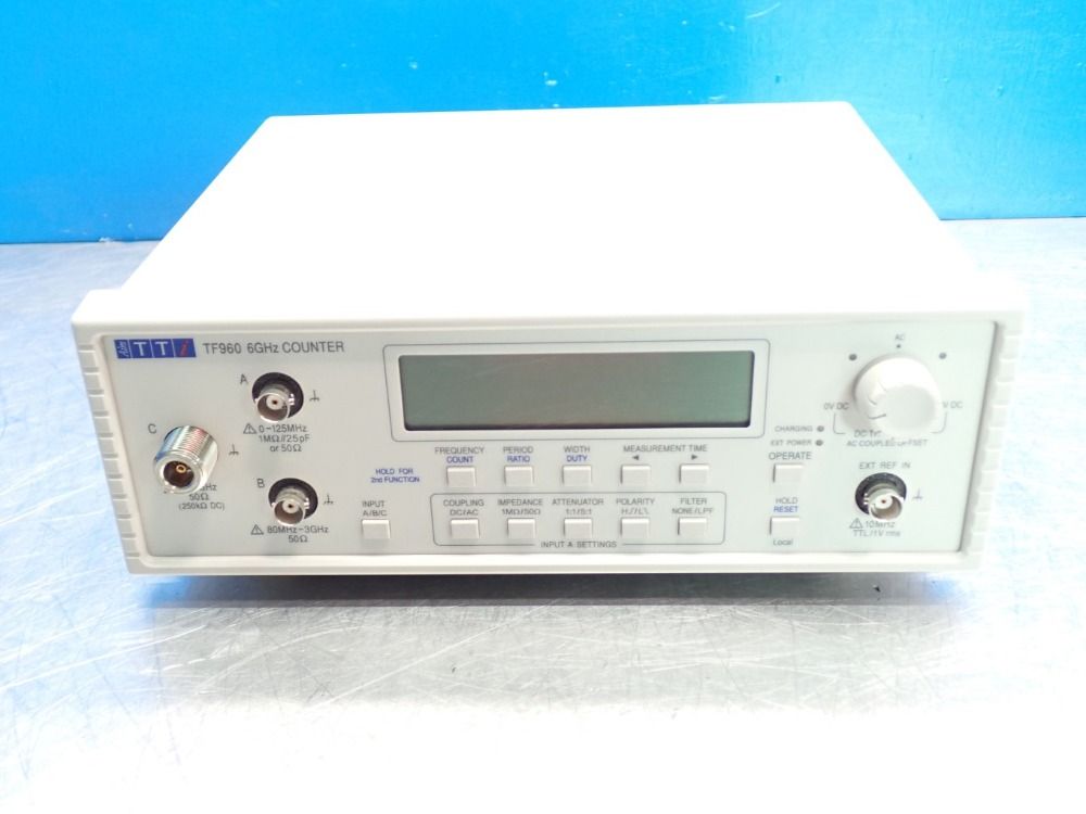 Aim Tti 6ghz Bench Portable Universal Counter With Usb Interface