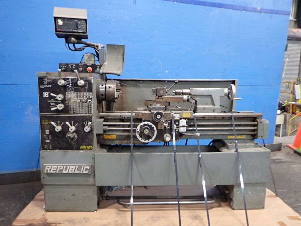 Republic Republic Gap Bed Lathe
