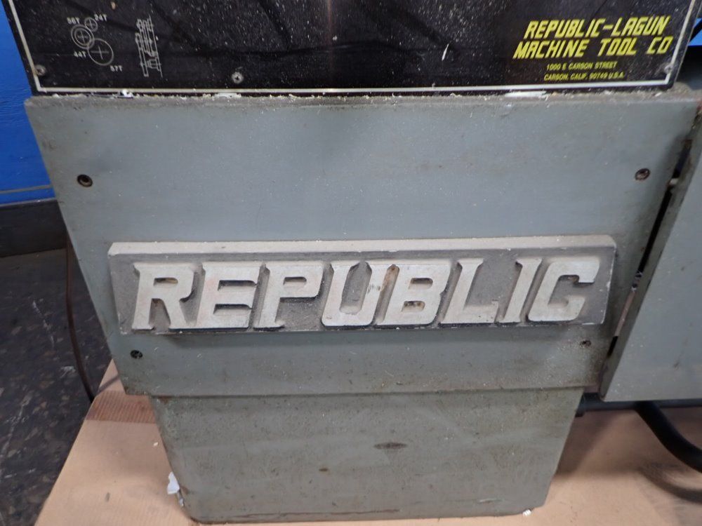 Republic Republic Gap Bed Lathe