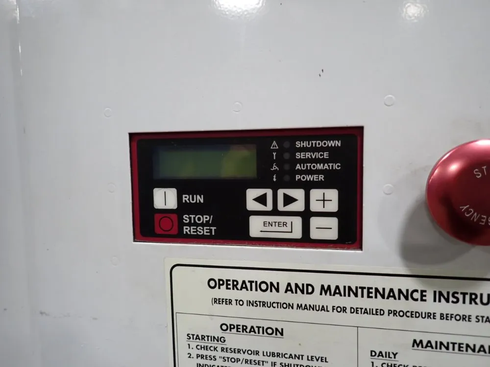 Gardner Denver 2000 Gardner Denver Efc99a Air Compressor